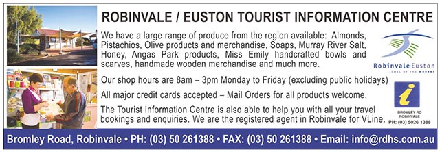 Robinvale-Euston Visitor Information Centre